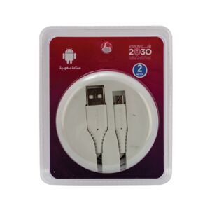 Smart Cube USB Cable for Android White 2m Smart Cube USB Cable for Android White 2m